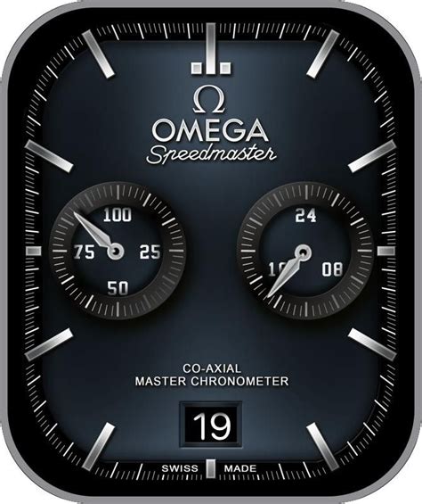 omega watch face apple watch|most realistic apple watch face.